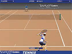 yahoo tennis game.